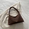 Retro leopard print bag women's new fashionable large-capacity versatile shoulder underarm bag casual retro tote bag