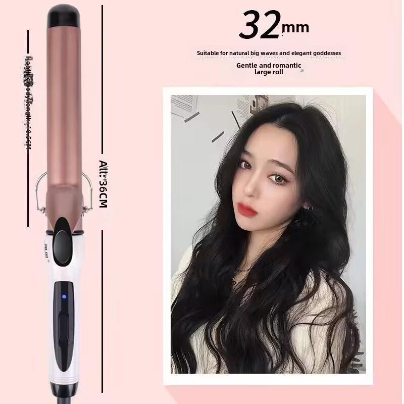 Kompaktowa elektryczna lokówka do małych, cienkich loków - Kompatybilna ze standardami UE, Wielkiej Brytanii i USA