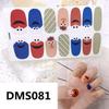 New Adorable Cartoon Expression Nail Stickers - Fun, Cute, No-Bake Design