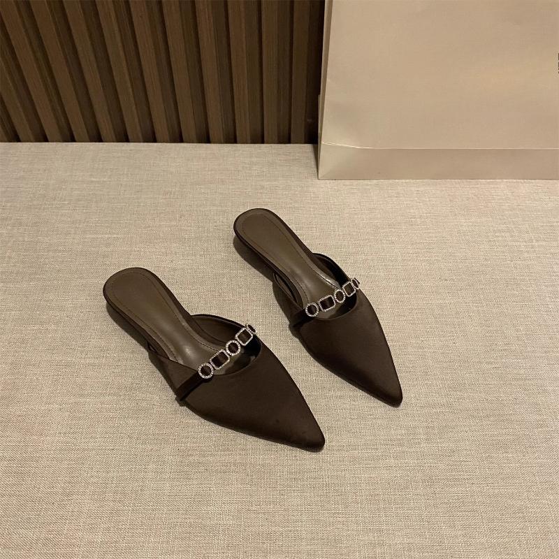 Módní semišové dámské lodičky s nízkým podpatkem, špičkové jednobarevné boty pro ženy, nové pro jaro a podzim 2025, francouzský temperament, jemné boty Mary Jane