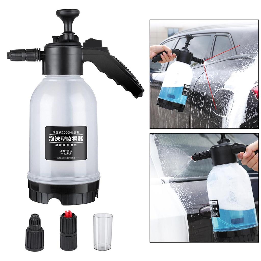 Portable Car Wash Pump Manual Foaming Sprayer for Car Washing