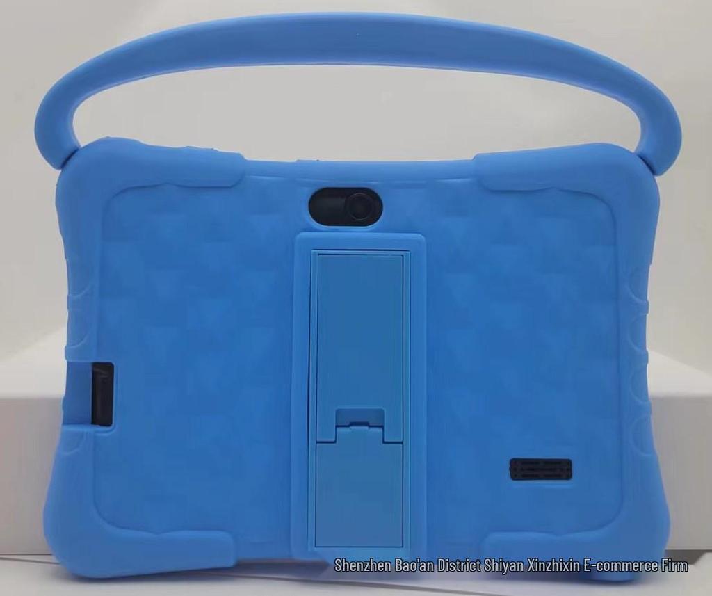 2026 German Tablet for Kids with Protective Drop-proof Leather Stand Case