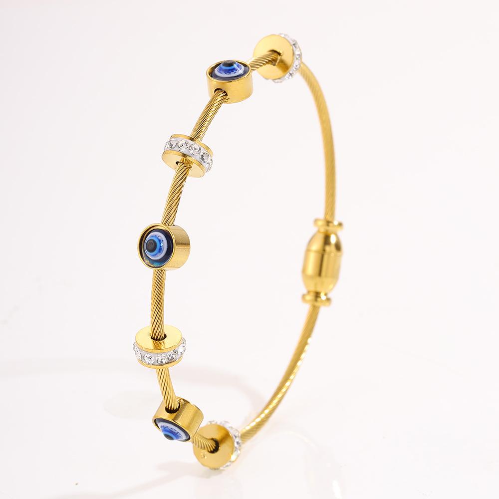 Titanium Steel Non-fading Women's Light Luxury Personalized Design Gold Fashion Trend Jingle