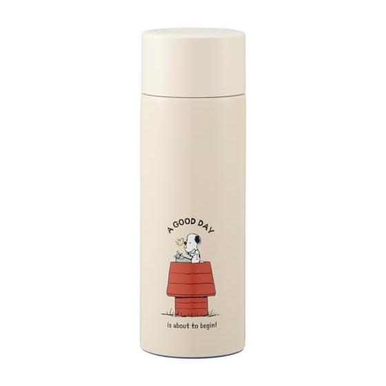 Skater Stainless Steel Mug Bottle 350ml Thermal Insulation Vacuum Insulated Water Bottle Snoopy Good day! SMBC4B-A
