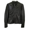 EMMETI GIAPPONE-078 JURI Black Lambskin Single Rider Jacket Jacket 46 blackUsed