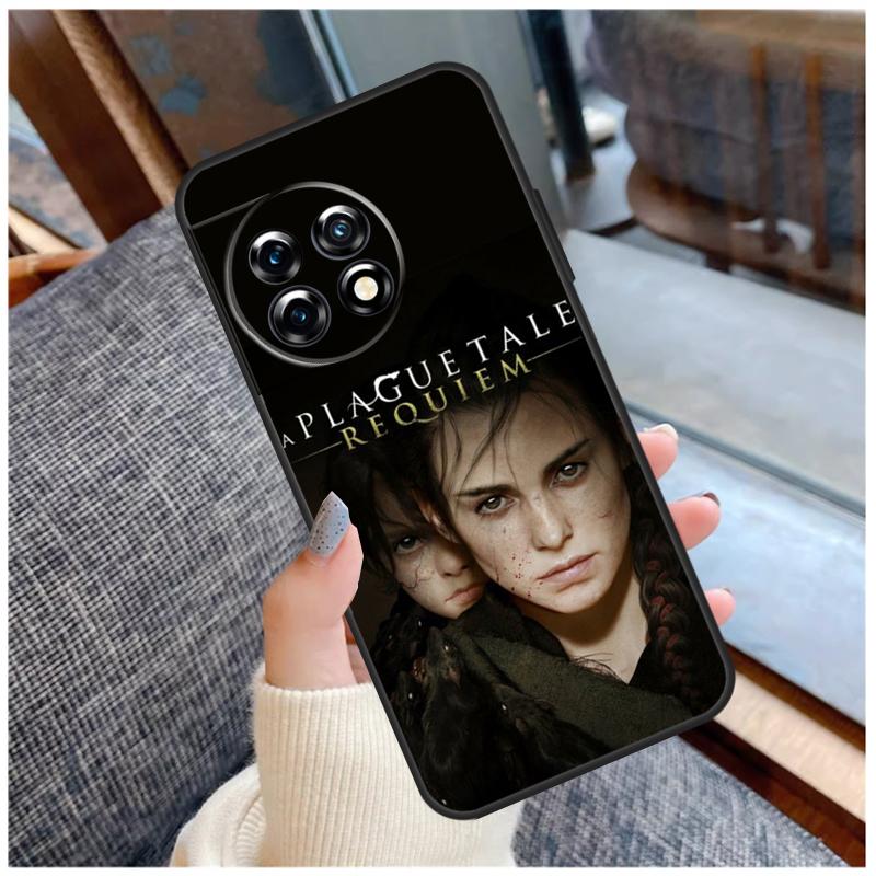 Game A Plague Tale Requiem Case For OnePlus 13 15 13R 13T 12 12R 11 9 10 Pro 10T 8T Nord 5 CE 2 3 4 Lite N20 N30 Coque