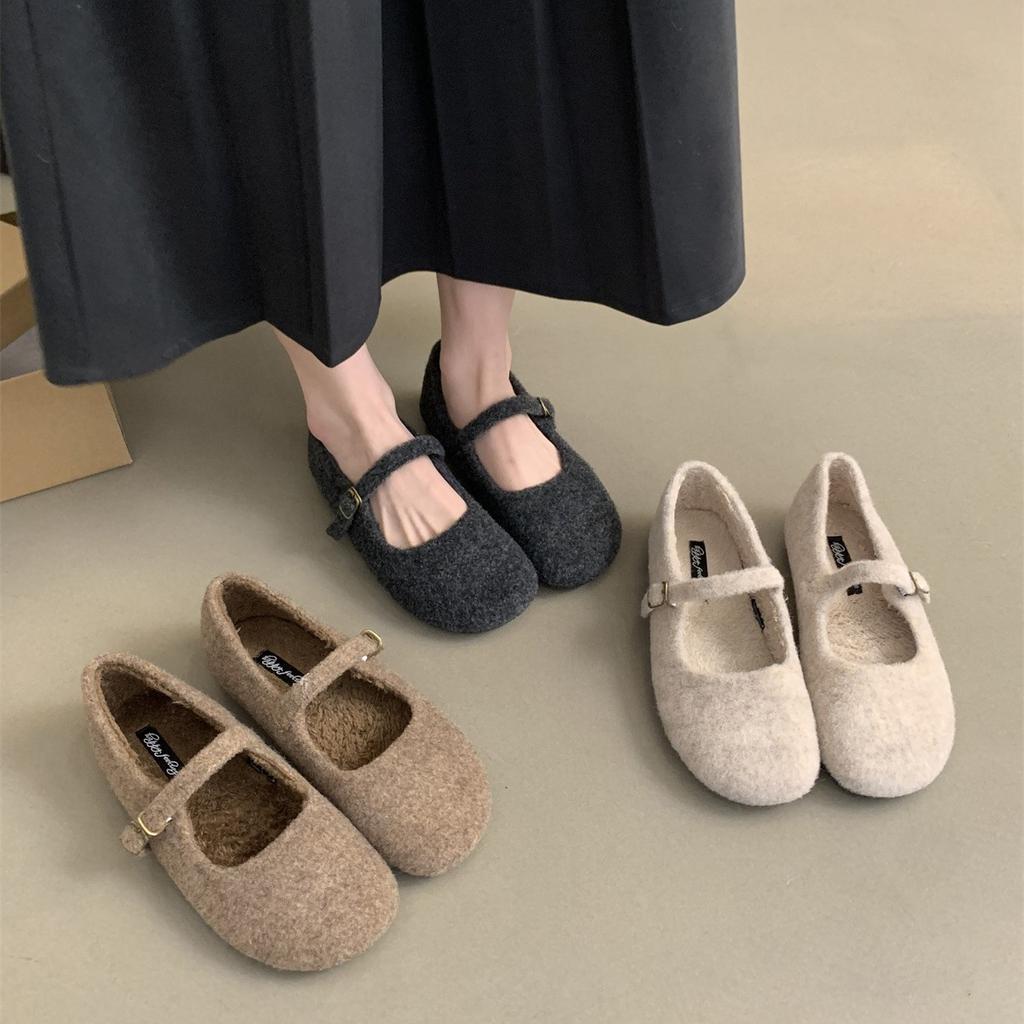 Khaki High Heel Suede Pile Medium Boots Women's Boots 2025 Fall Winter Western Skinny Long Knight Boots