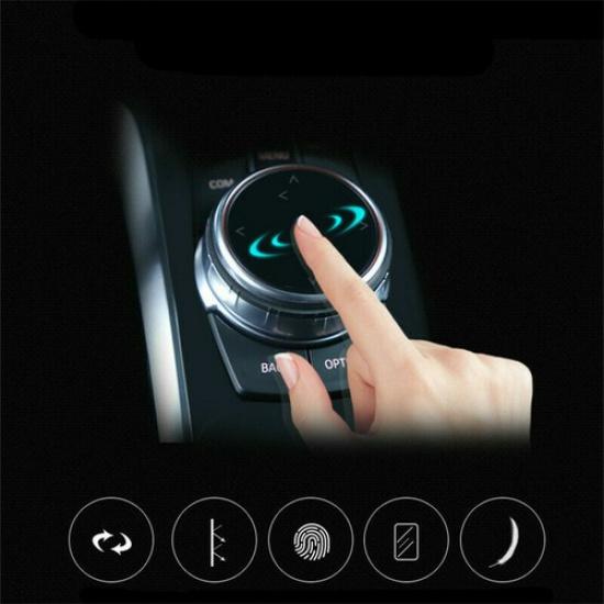 2x PVC Car Gear Shift Knob Cover Film Protect Sticker For BMW 5 G30 528li 2018