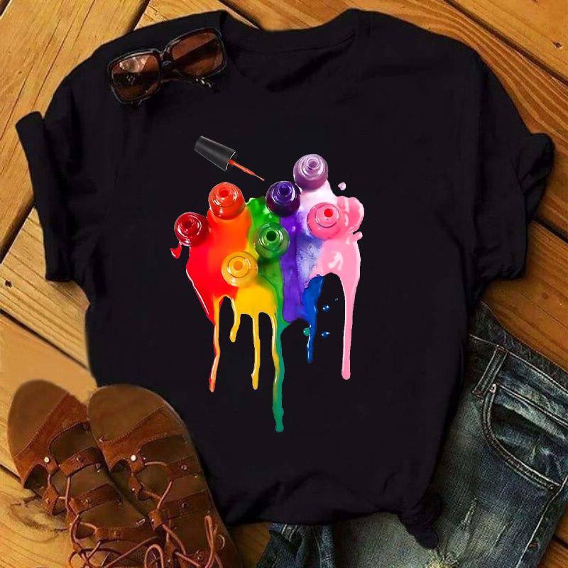 Женские футболки больших размеров — фото 8