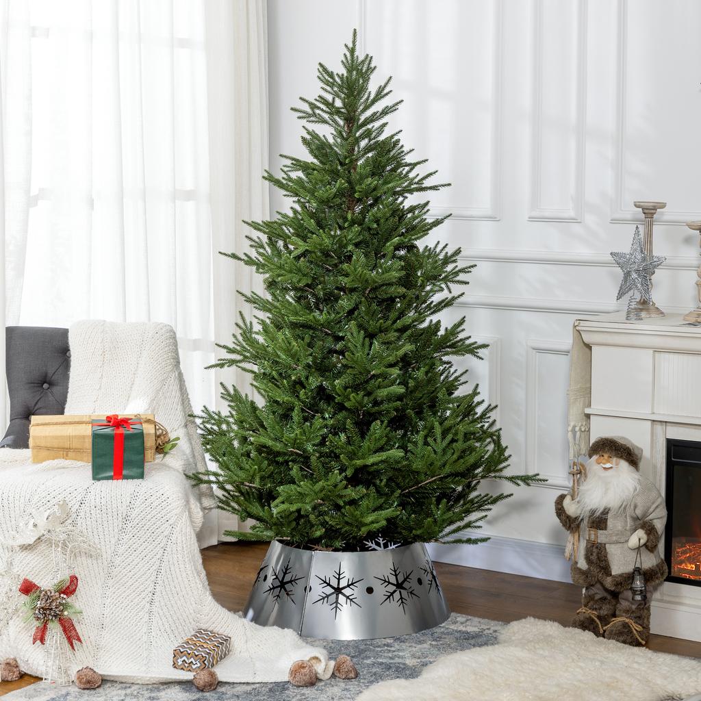 5ft Bushy and Bare Artificial Christmas Tree - Green