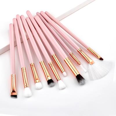 Eyeshadow Brush Set Professional 10pcs Makeup Brushes Eyebrow Eyeliner Lip Brush Make Up Cosmetic Beauty Tools