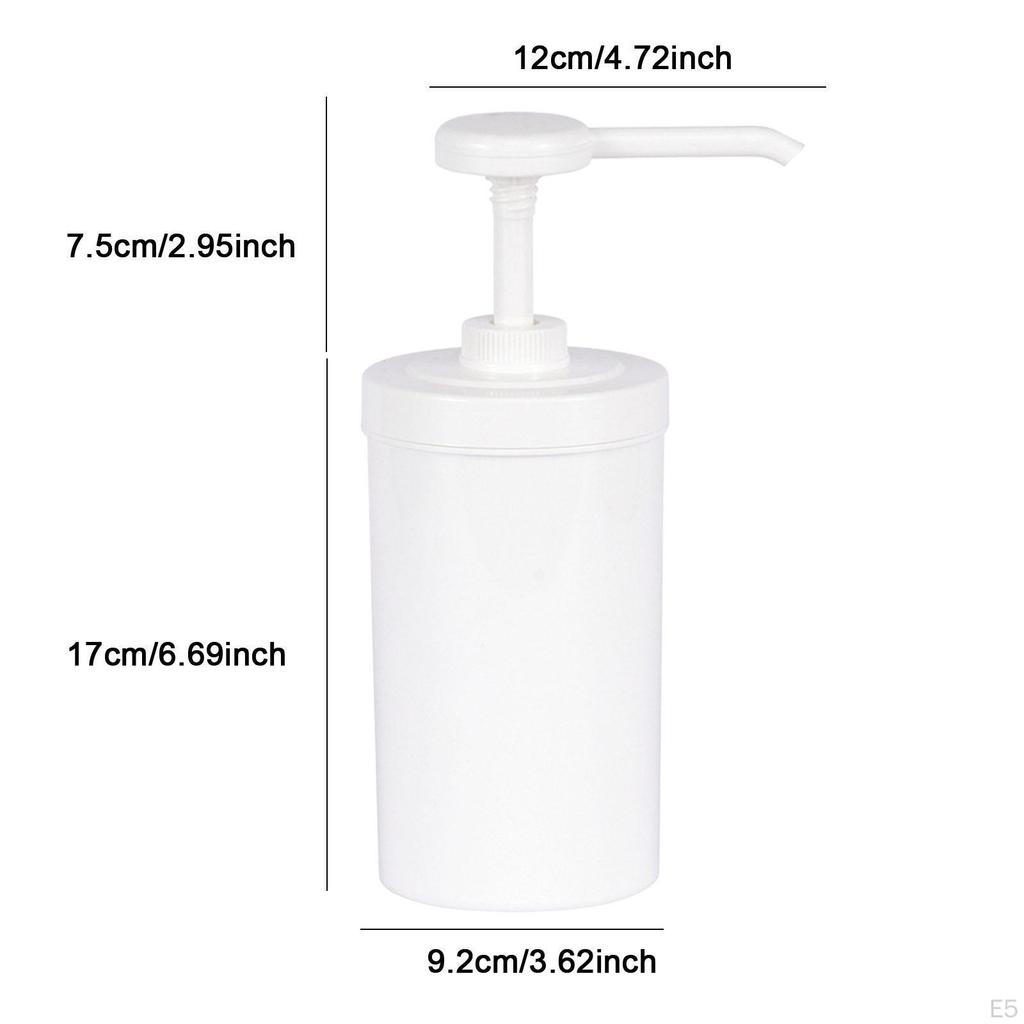 1000ml Fructose Pressure Bottle Ketchup Syrup Dispenser for Restaurant