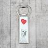 Dogo Argentino – Bottle opener with a dog, personalized fridge opener | Art-Dog
