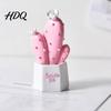 Macaron Style Cactus Resin Figurines Home Ornament Desktop Decor Durable Decor Geometric