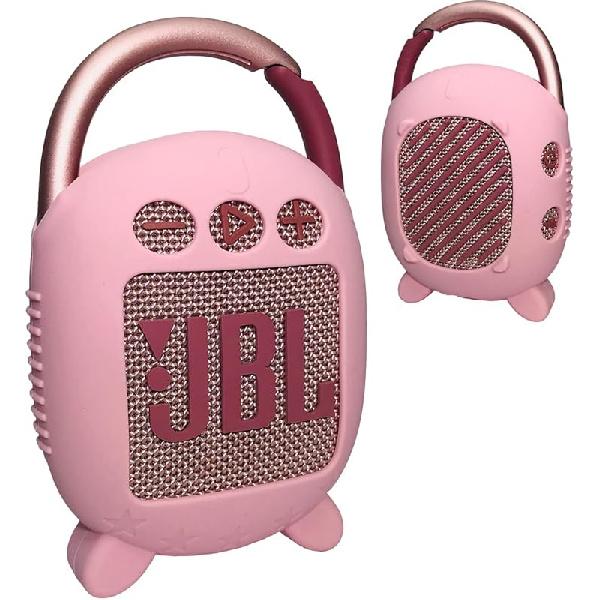 JCHPINE Silicone Cover Case for JBL Clip 4 Portable Bluetooth Speaker, Protective Carrying Case for JBL Clip 4 Portable Bluetooth Speaker Stand Up