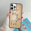 Cute cartoon Dachshund dog phone Case Cover For iPhone 17 Air 16 15 14 Plus apple 16 11 12 13 Pro Max coque