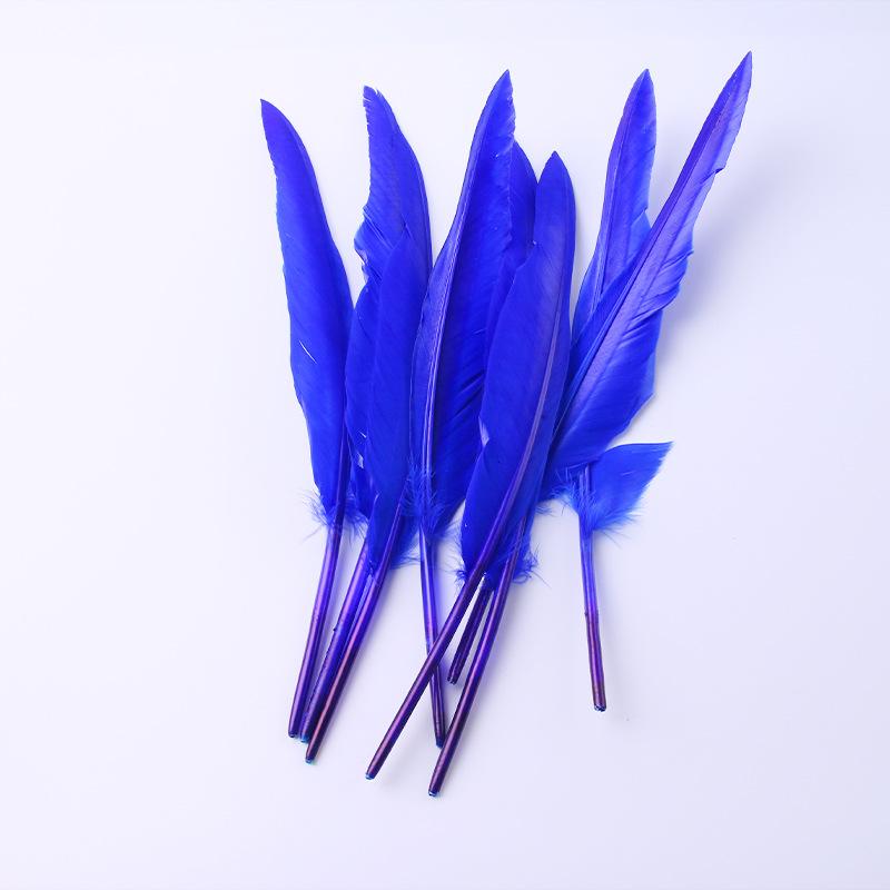 Diy Hunchback Big Feather Wedding Crafts Wing Pen Diy Jewelry Accessories Handmade Decorative Materials