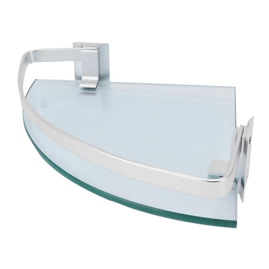 Bathroom Triangular Shelf Shower Glass Rack Holder Organizer for Bathroom Kitchen Home