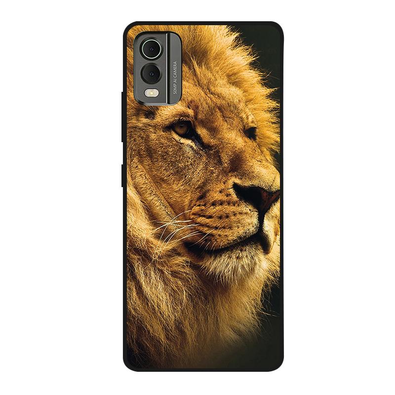 Pentru husă Nokia C32 C 32 Silicon moale Pictată Rezistentă la șocuri Huse spate Pentru Nokia C32 Husă TPU Coques NokiaC32 Desene animate drăguțe