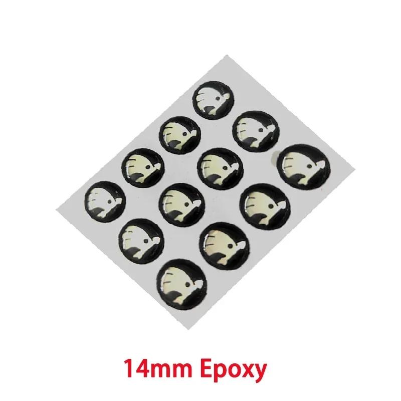 

Car Sticker 2026 Hot 10PCS 14mm Car Remote Key Sticker Emblem Decal For Skoda Octavia Kodiaq Fabia Superb Rapid Kamiq Karoq Deri