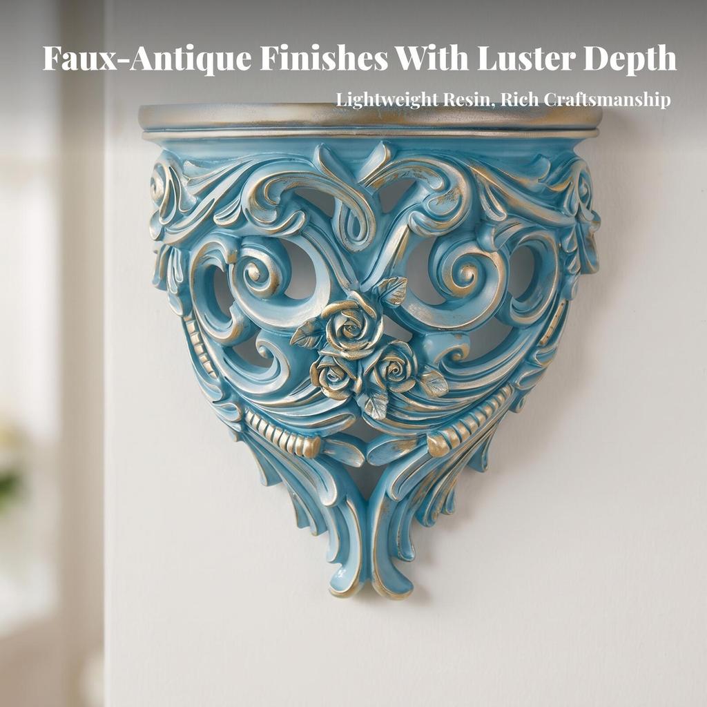 Ornate Corbel Carved Hardware for Living Room