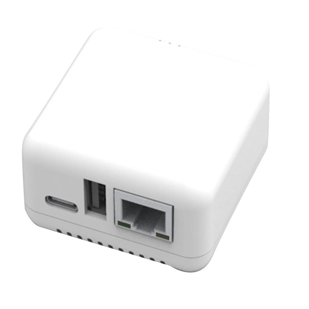 NP330 Mini Printer Server USB 2.0 Net-work Print Server Connection Easy Printing (Network/WIFI Version) Printing Accessories