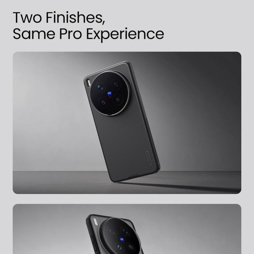 Für Vivo X300 Ultra Handyhülle Nillkin Super Frosted Shield Pro Magnetische Harte PC+TPU Hülle Stoßfeste Rückseite