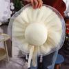 Spring Summer Women's Straw Hat Lace Sun Protection Cap Ins Big Brim Sun Hat  Girls