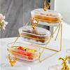 With Lid Fruit Tray Exquisite Storage Can Miscellaneous Organizer Snack Storage Box  Dried Fruit