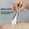New Makeup Brush Single with Scoop Soft Bristle Mask Brush Beauty Tool Dual-Head Foundation Brush Mask Brush