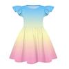 Girls' Summer Princess Dress , A,Line T,Shirt Dress Easter Day