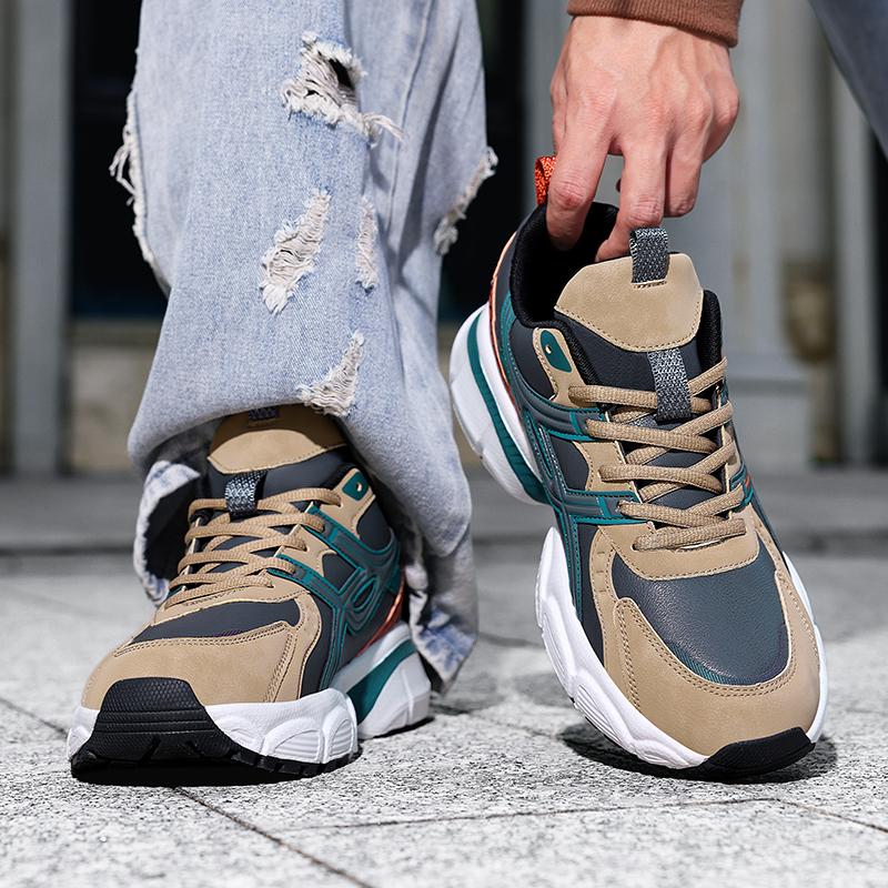 Men's casual sneakers four season new breathable light outdoor racing running shoes fashion student plus size speed sports shoes