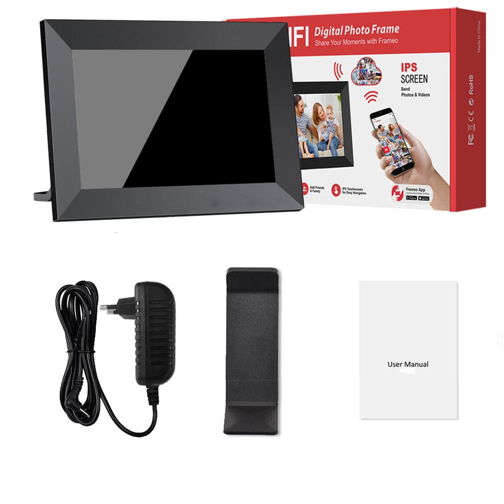 10.1 inch Uhale electronic digital photo frame wifi image transfer automatic horizontal and vertical iPS touch screen 16G/32GB