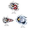 American Bald Eagle Flag Decal Reflective Sticker Waterproof Car Accessories