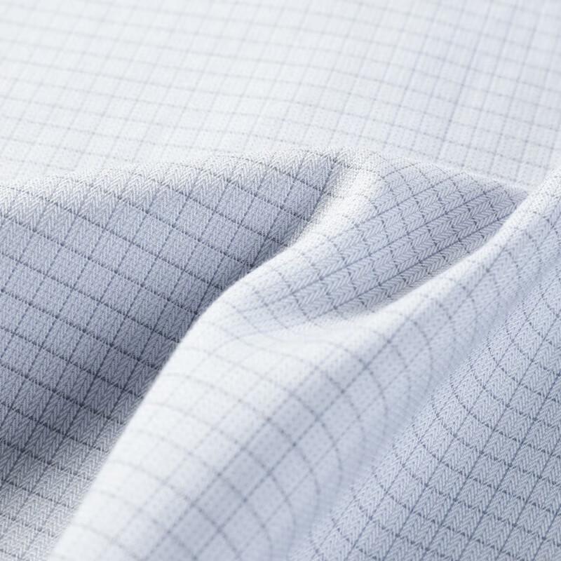 YOUNGOR Men's Cool-Touch Business Short-Sleeve Shirt