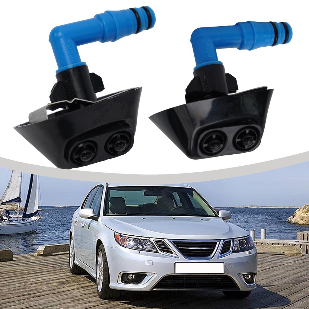 Brand New Washer Nozzle Right Suitable For Headlights For Saab 9-3 2003-2012 Front Headlight Cleaning 12803972/12803973