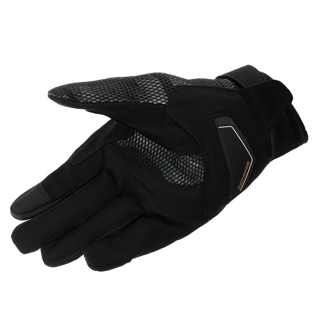 KOMINE Motorcycle Gloves 3D Mesh Protective Gloves Black Camo M GK-2503