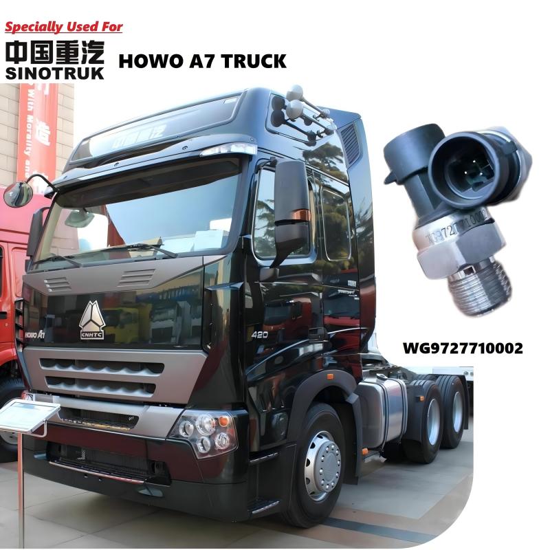 Original Quality Electronic Pressure Sensor Assembly Specially Used For HOWO A7 T7H T5G Truck WG9727710002