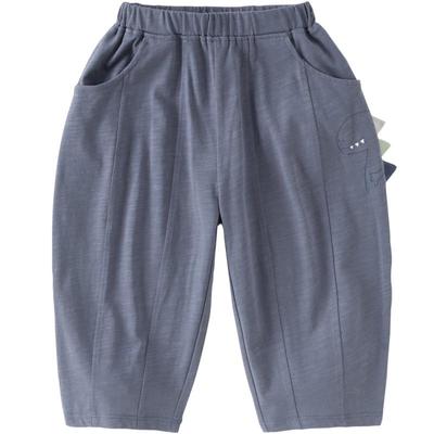 DAVE&BELLA Kids Anti-bacterial Cool-Feel Cropped Knit Pants