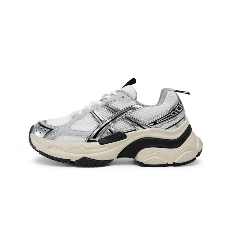 Super yuan dad shoes women's 2025 autumn new platform hiking shoes mesh breathable sports shoes women's casual jogging shoes