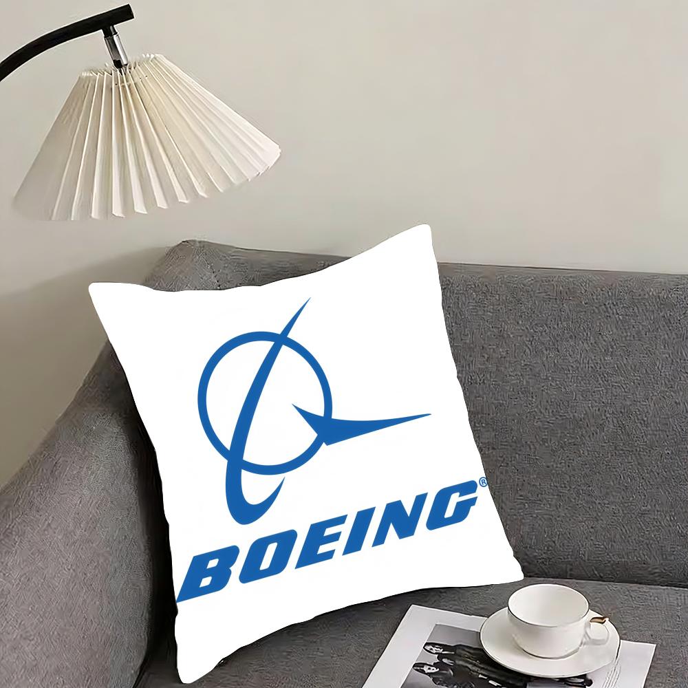 Luxury BBoeing Cushion Cover Elegant Comfort Pillowcase Sofa Bed Doublesided Printed Invisible Zipper Home Decor