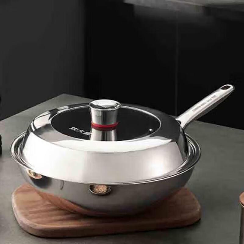Chuda Huang Titanium Zun 32cm Pure Titanium Wok