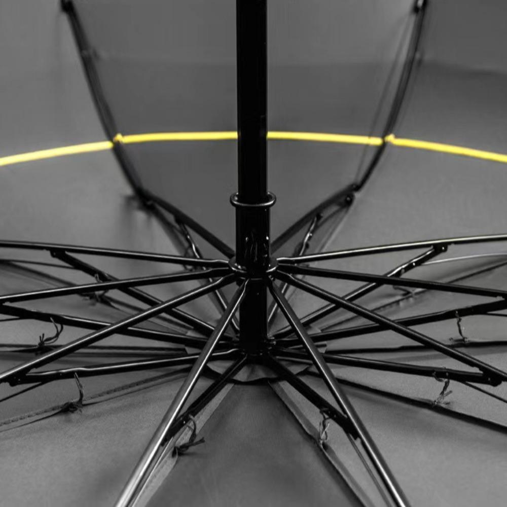 Strong Frame Wind Resistant Umbrella Folding Design Non-automatic Umbrella  Outdoor Activities