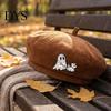 Ghost Theme Jewelry Halloween Cartoon Enamel Brooch, Spooky Metal Lapel Pin, Pin Sweater Cardigan Coat Suit Scarf Decor, Men Women Clothing