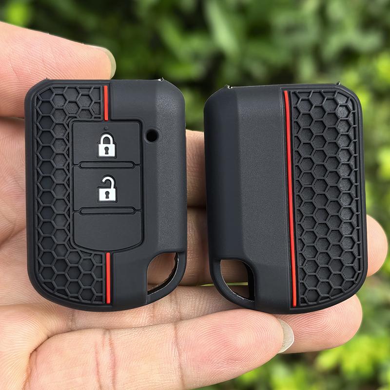 2 Buttons Shell Fob Holder for Mitsubishi Eclipse CROSS Outlander SPORT Mirage G4 Lancer Remote Silicone Car Key Fob Case Cover