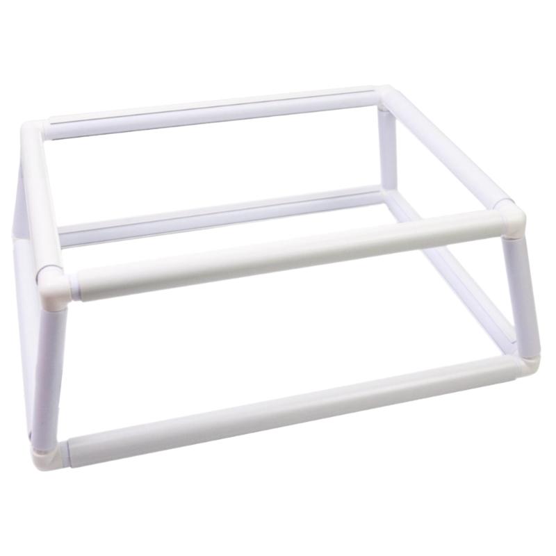 Double Layer Stitching Clip Hoop Stitching Clip Frame Embroidery Display Frame for Embroidery Stitching Needlework Craft M