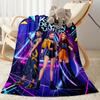 Music Fashion Fusion Blanket Soft & Cozy Suitable for Couch Bedding Office Four Seasons Universal Digital Print