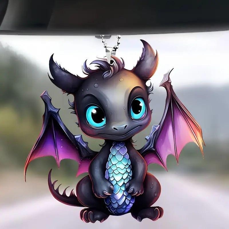 Car Acrylic Stylish Pendant Perfect For Decorative Touch In Vehicles And Trees Holiday