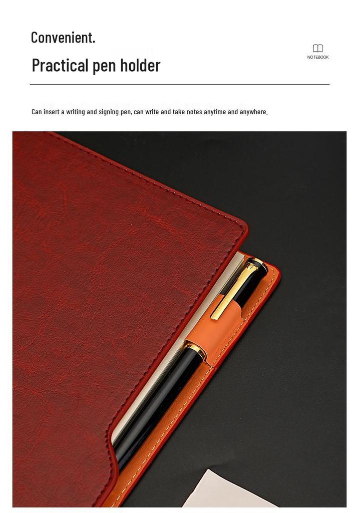 A5 Hollow-Out Loose-Leaf PU Notebook with Custom Logo Option