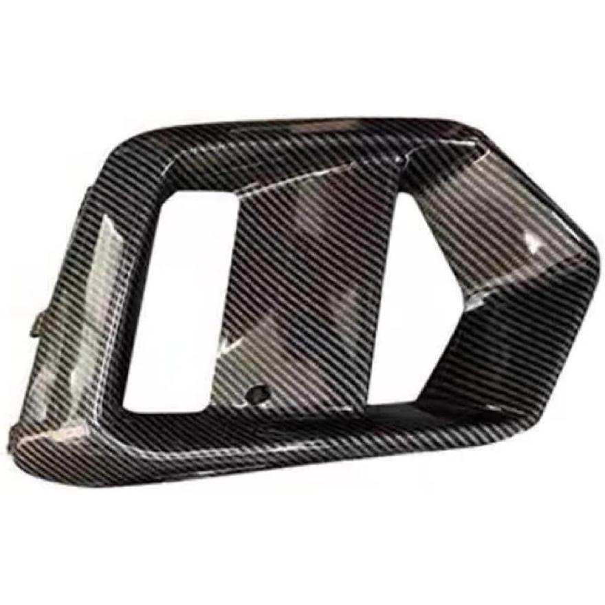 

Compatible With Ford Focus RS 2015 2016 2017 2018 Car Exterior Accessories Fog Lights Frame Fog Lamp Cover Foglight Grille Carbon Fiber(1PCS right